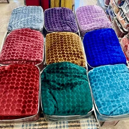 با کیفیت ترین پتو نگین تک رنگ + شرایط عالی